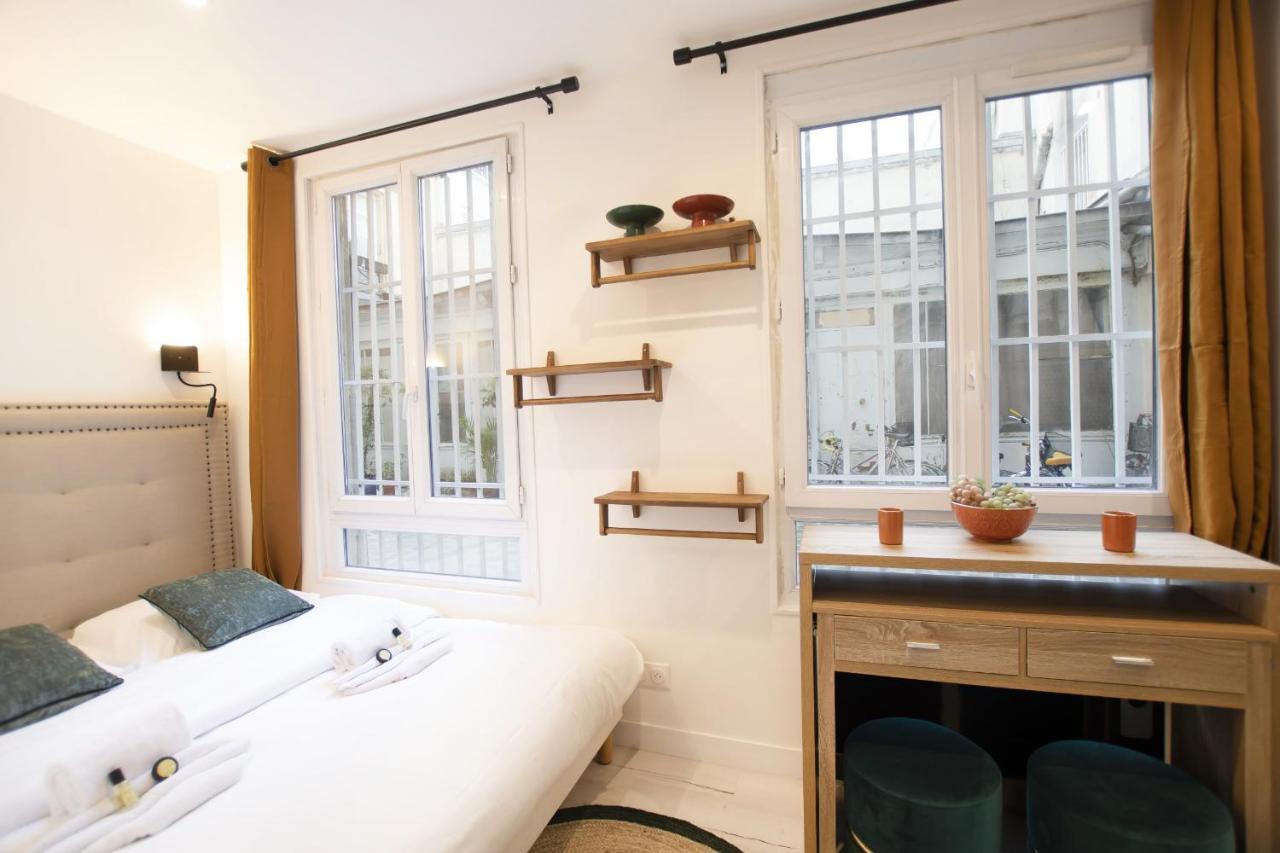Guestready - Studio With Jacuzzi In The 10 Th Apartment Paris Luaran gambar