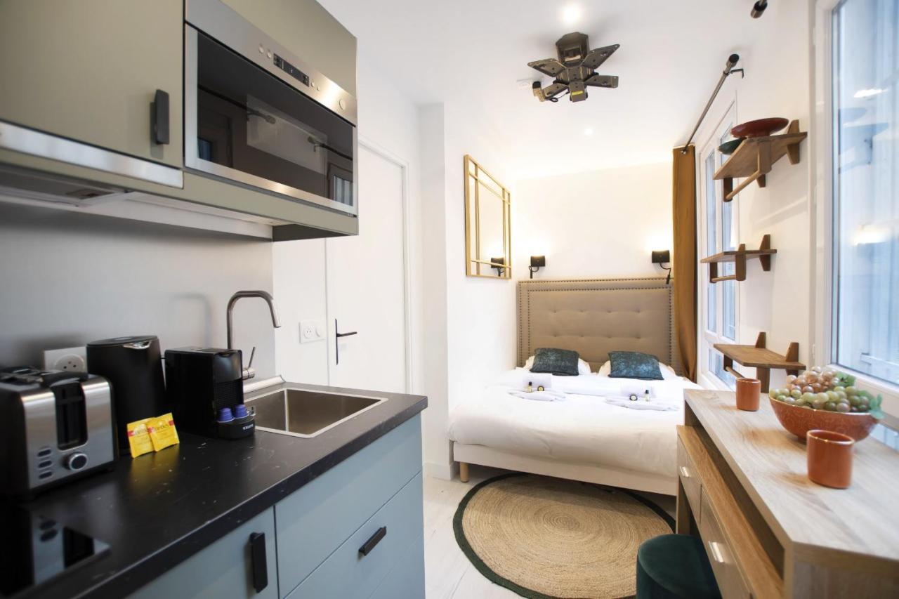 Guestready - Studio With Jacuzzi In The 10 Th Apartment Paris Luaran gambar
