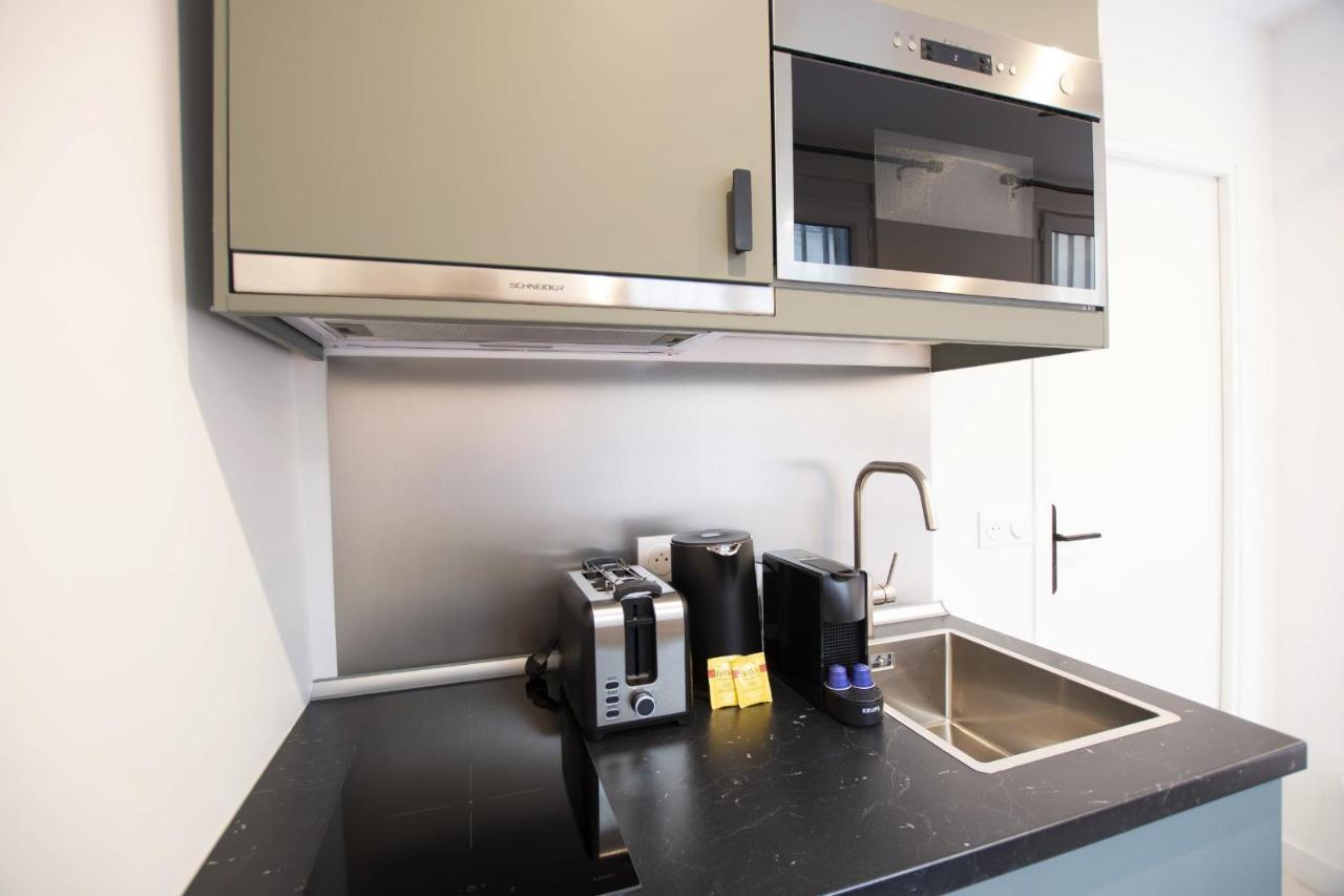 Guestready - Studio With Jacuzzi In The 10 Th Apartment Paris Luaran gambar